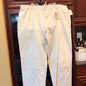 Men’s Chaps Chinos 46 x 32 New Khaki